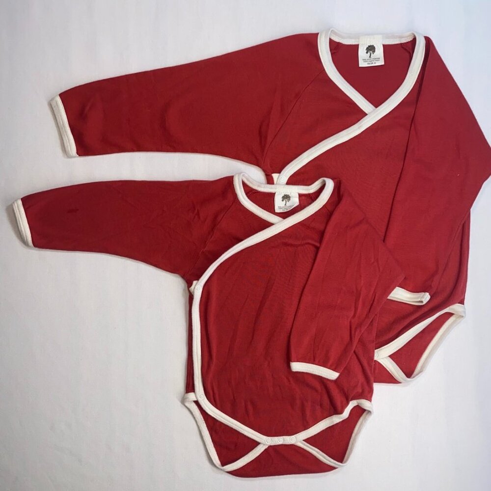 Kate Quinn Organic Cotton Long Sleeve Bodysuit bundle (12-18m)